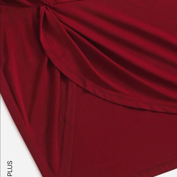 Shein plus knot front skirt - Picture 4 of 6